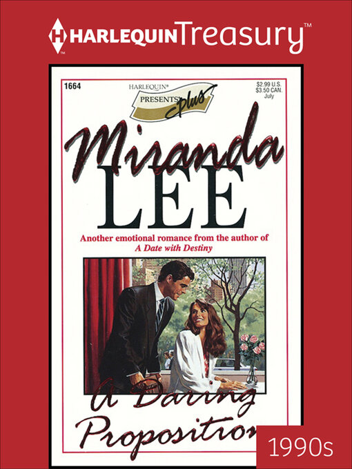 Title details for A Daring Proposition by Miranda Lee - Available